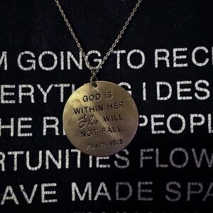 Altar'd State Gold Pendant Necklace